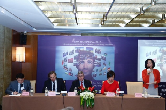 Conferenza stampa Eima International Shanghai 21 gennaio 2016
