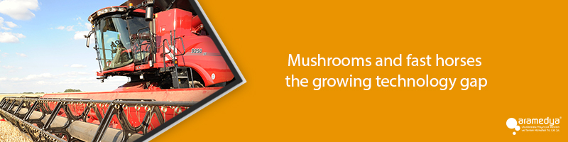 Mushrooms and fast horses the growing technology gap