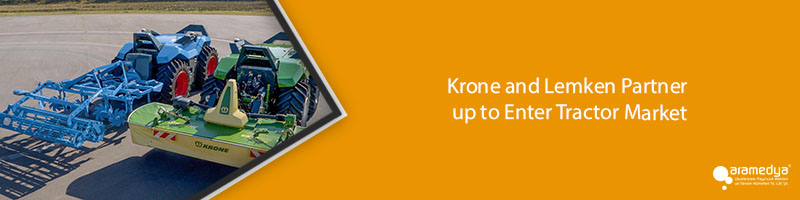 Krone and Lemken Partner up to Enter Tractor Market