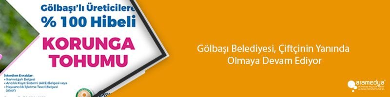 Gölbaşı Belediyesi, Çiftçinin Yanında Olmaya Devam Ediyor