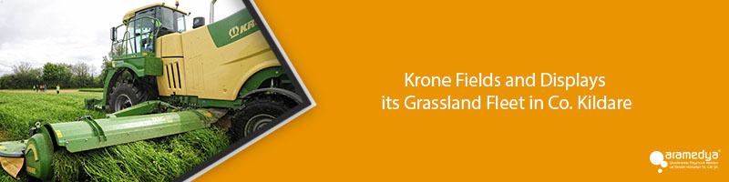 Krone Fields and Displays its Grassland Fleet in Co. Kildare