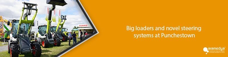 Big loaders and novel steering systems at Punchestown