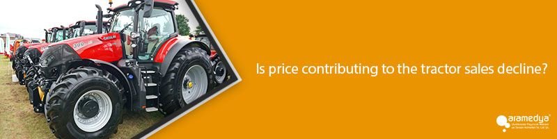 Is price contributing to the tractor sales decline?