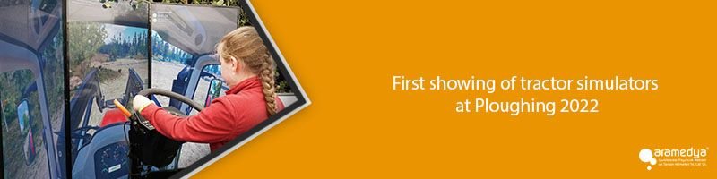 First showing of tractor simulators at Ploughing 2022