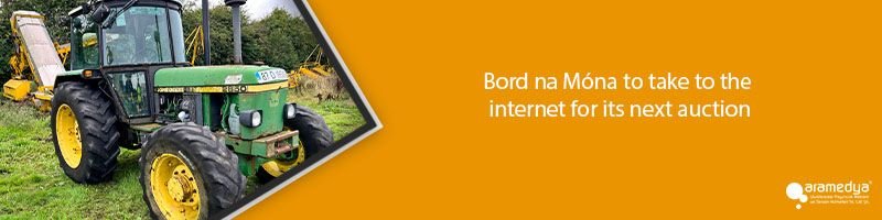 Bord na Móna to take to the internet for its next auction