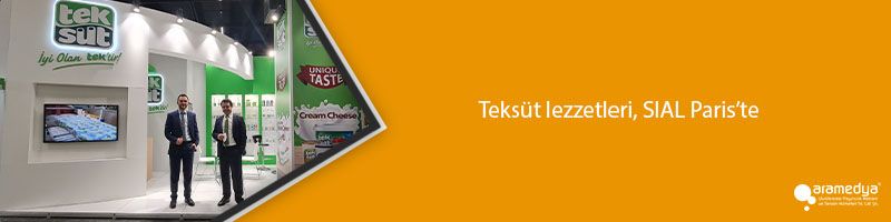 Teksüt lezzetleri, SIAL Paris’te 