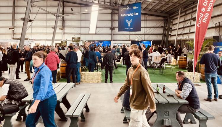 The FutureAg Bar was well attended